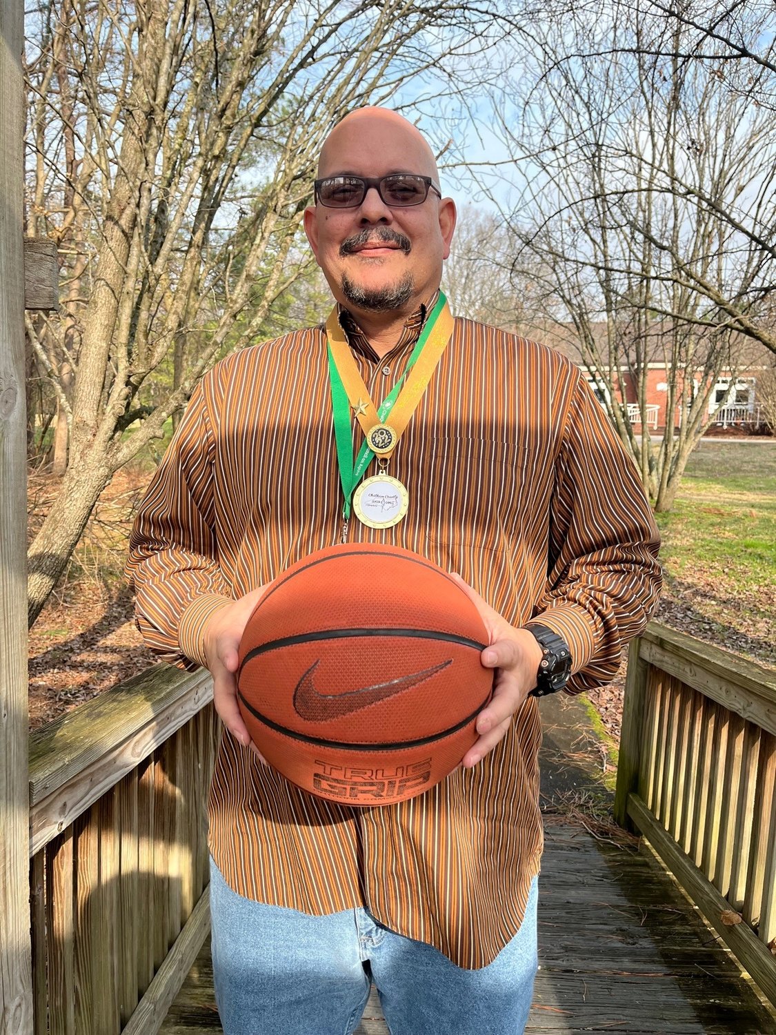 Rodney Dietrich, Integrated Services Specialist and Aging Social Worker at the Chatham County Council on Aging, has used basketball to connect with both ends of the generational spectrum.